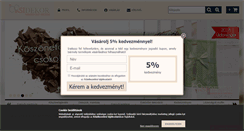 Desktop Screenshot of eskuvoidekor.com